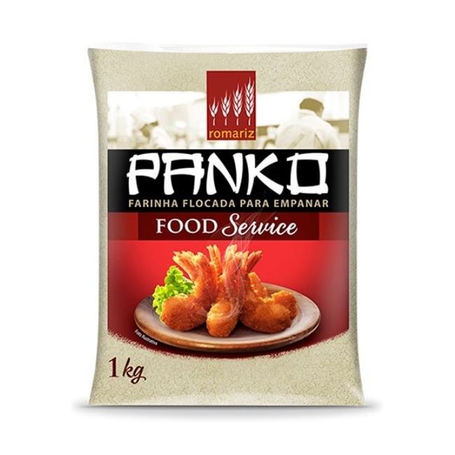 FARINHA PANKO ROMARIZ 1KG Playvender Distribuidora RJ ES