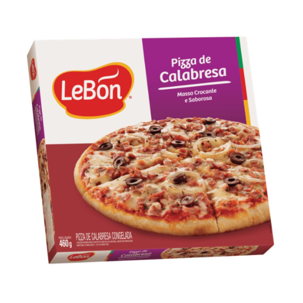 Pizza Lebon G Calabresa Playvender Distribuidora Rj Es