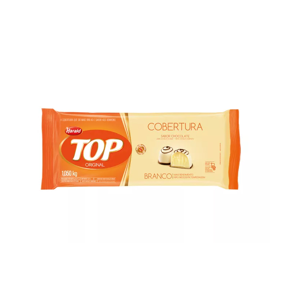 CHOC HARALD 1.05KG TOP BRANCO