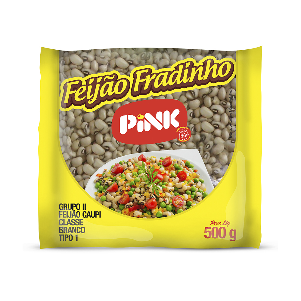 FEIJAO PINK 500GR FRADINHO