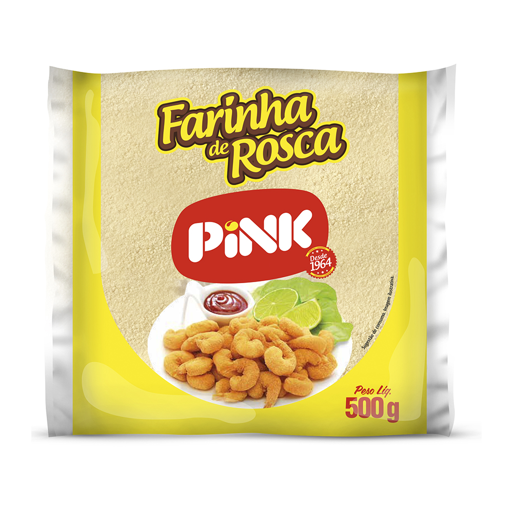 FARINHA ROSCA PINK 500GR