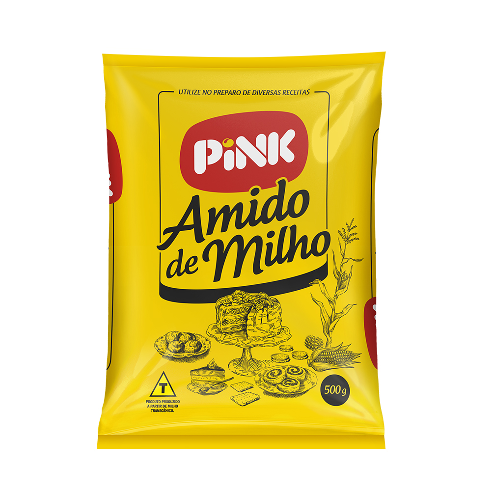AMIDO DE MILHO PINK 500GR