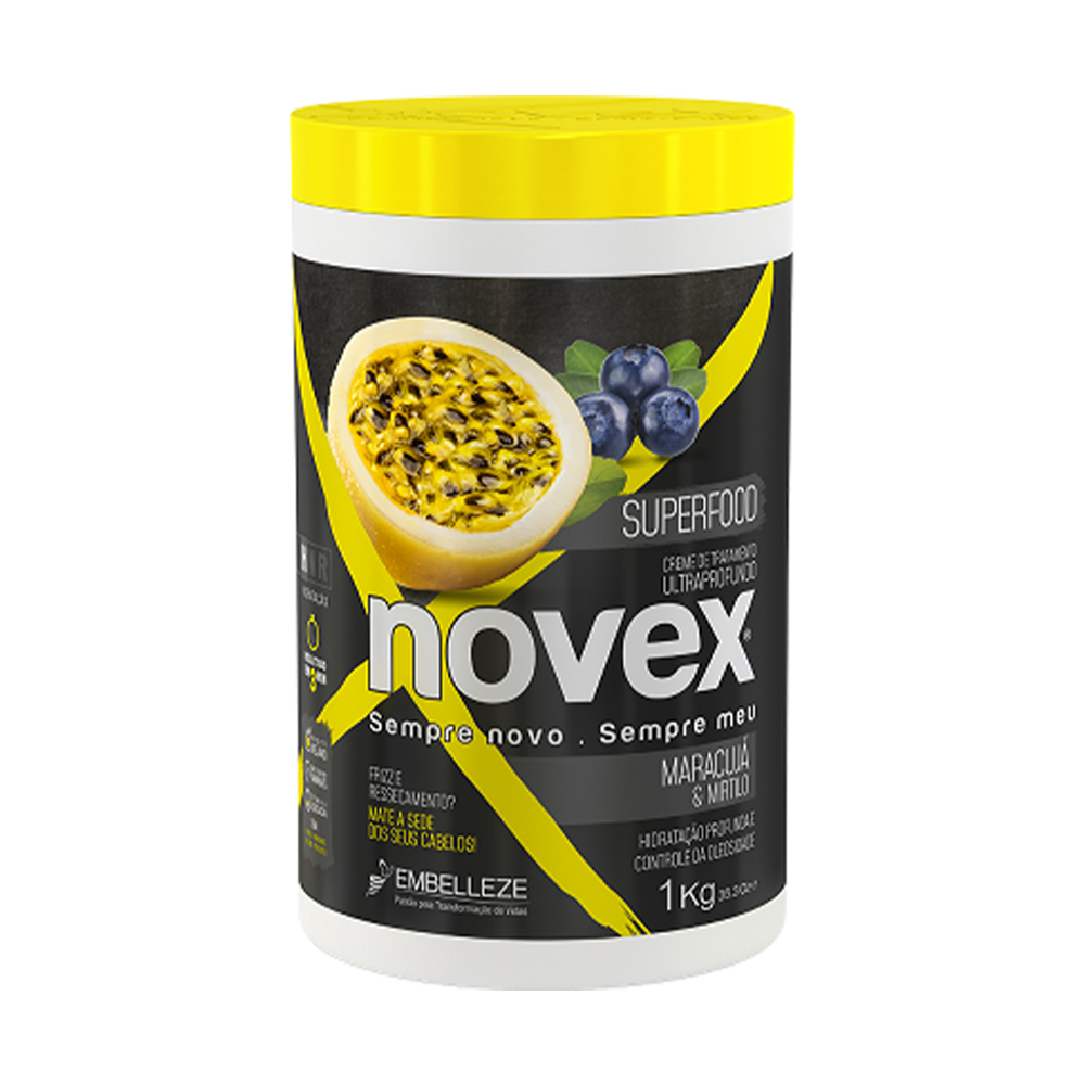 CR TRAT NOVEX 1KG SUPERFOOD MARAC/MIRTI