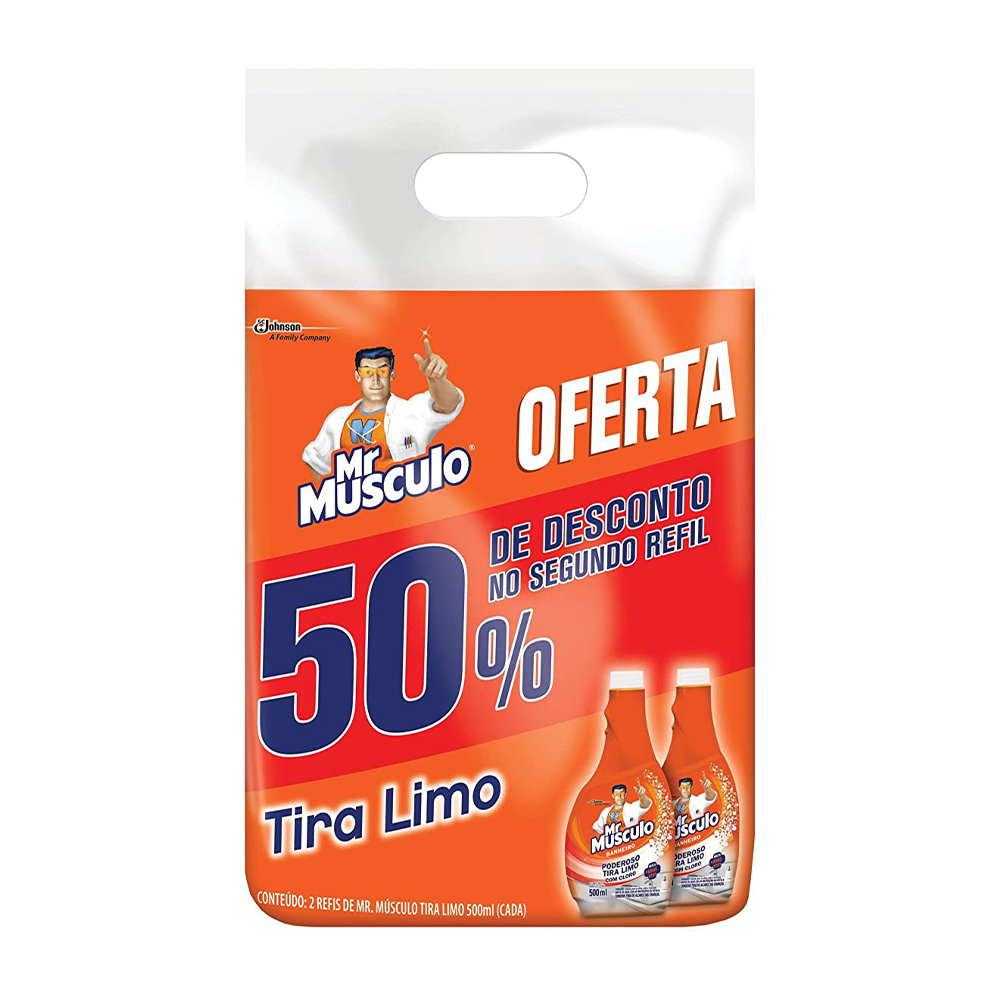 LIMP MR MUSCULO 500ML BANH T LIMO REF GTS50% N2