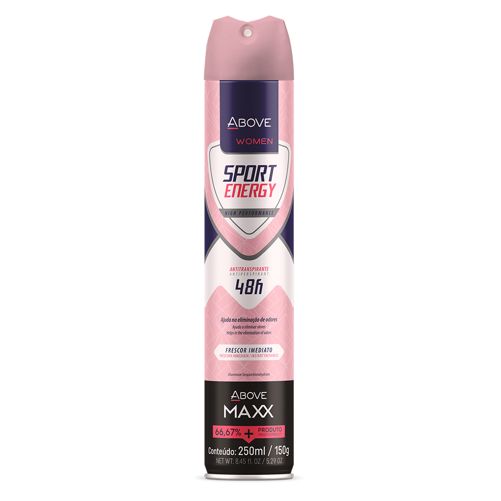 DES AERO ABOVE 250ML MAXX ANTCLAS ENER WOMEN