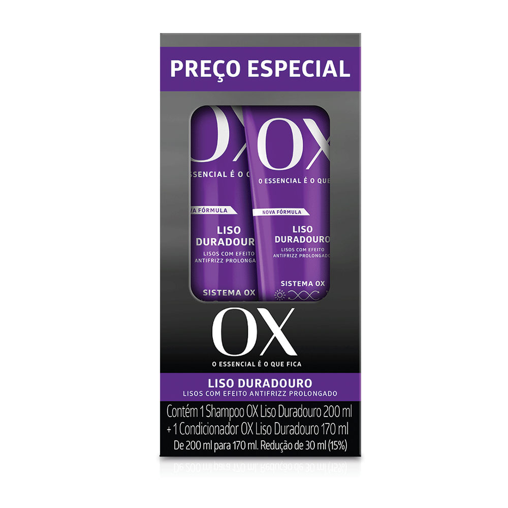 KIT PROMOPACK OX 200+170ML LISO DURADOURO