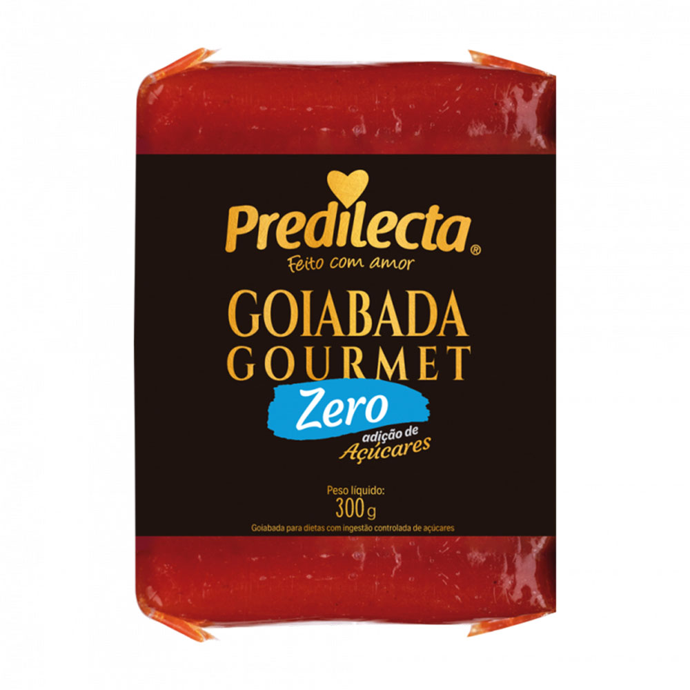 DOCE GOIABADA PREDILECTA 300G ZERO ACUCAR