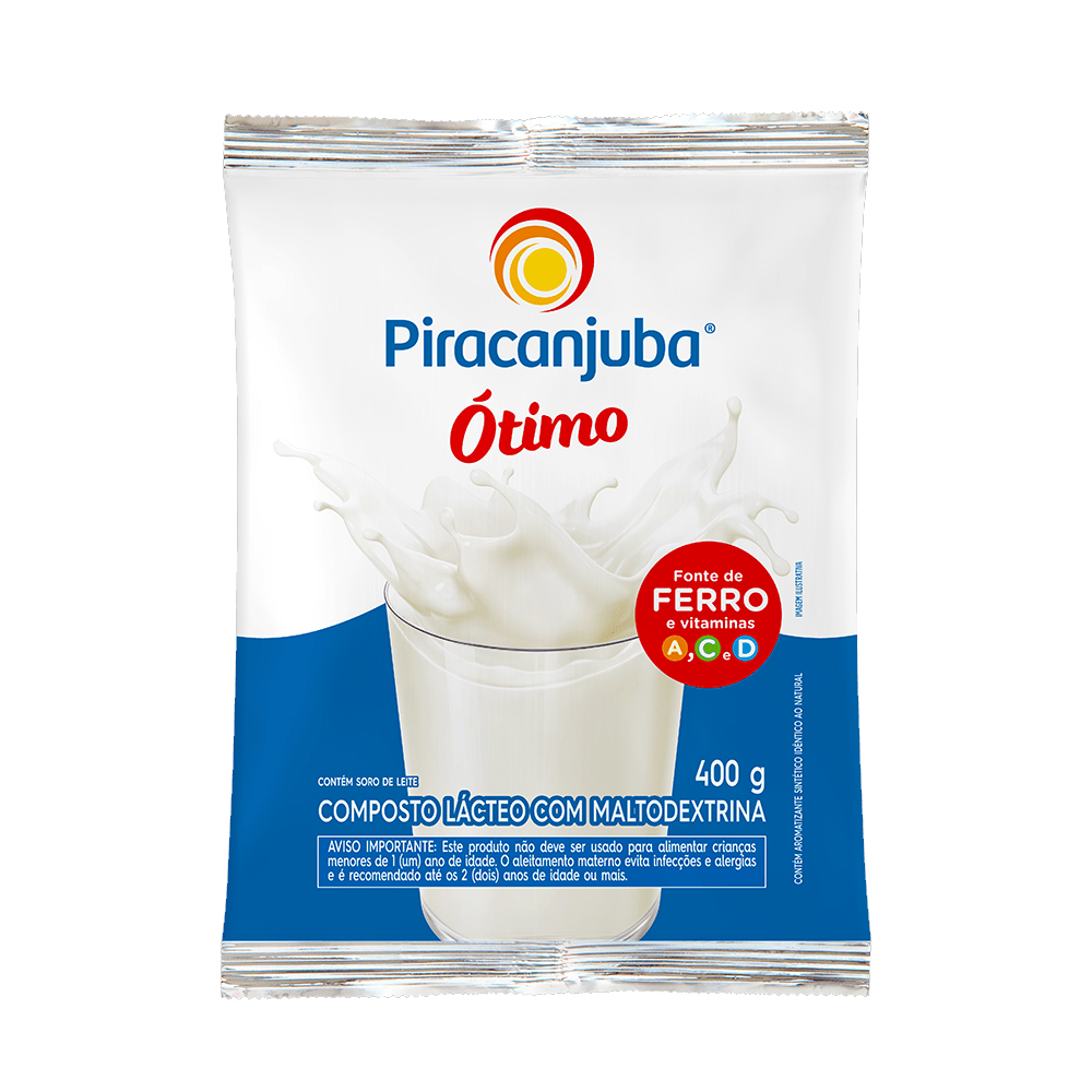 COMPOSTO LACTEO PIRACANJUBA OTIMO 400G