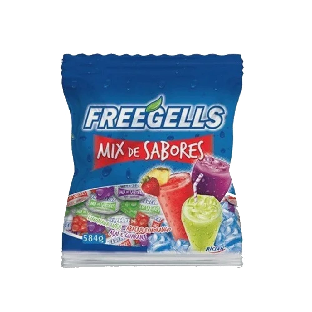 BALA FREEGELLS 584G MIX AZUL