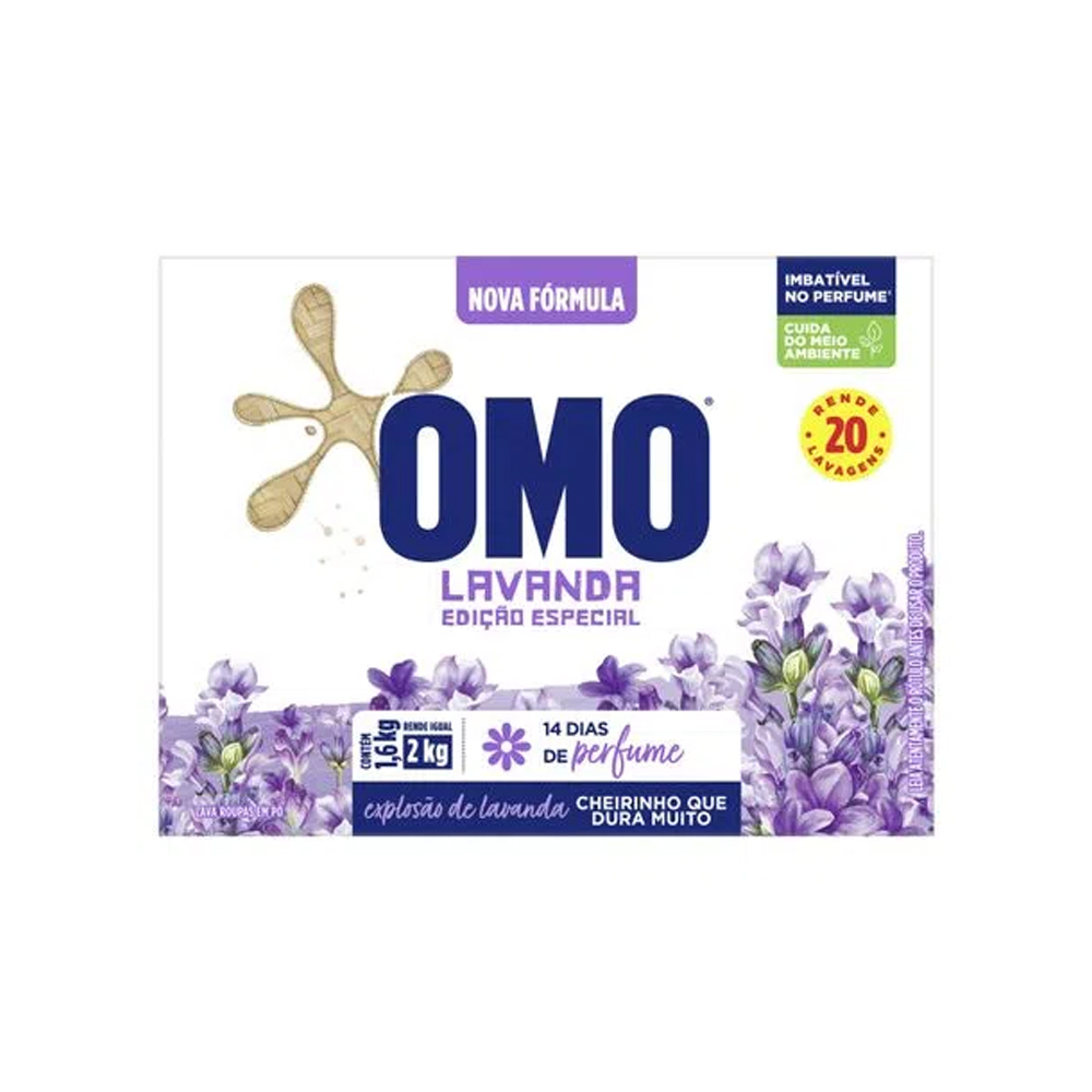 DET PO OMO 1,6KG LAVANDA CART