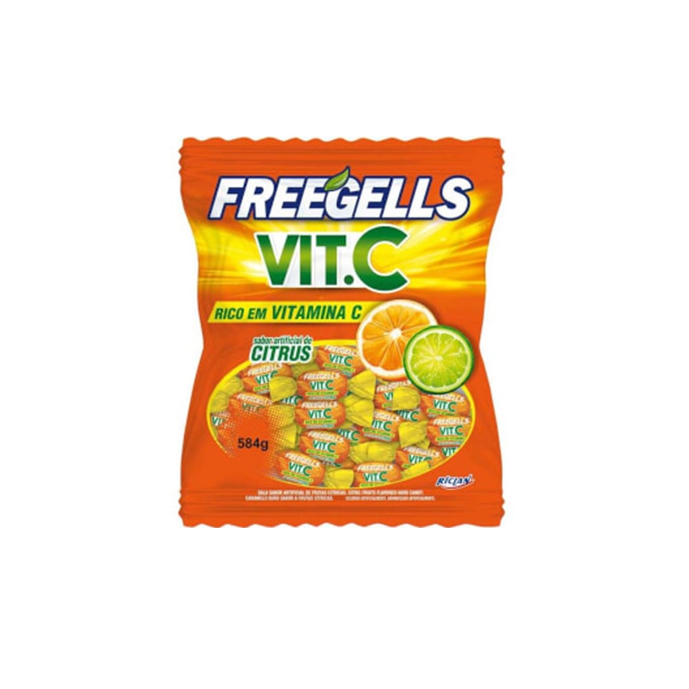 BALA FREEGELLS 584G VITAMINA C