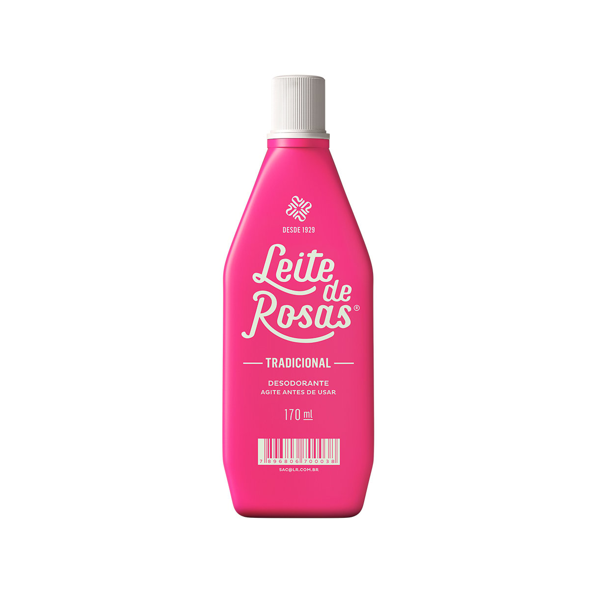 DES LEITE ROSAS 170ML TRAD