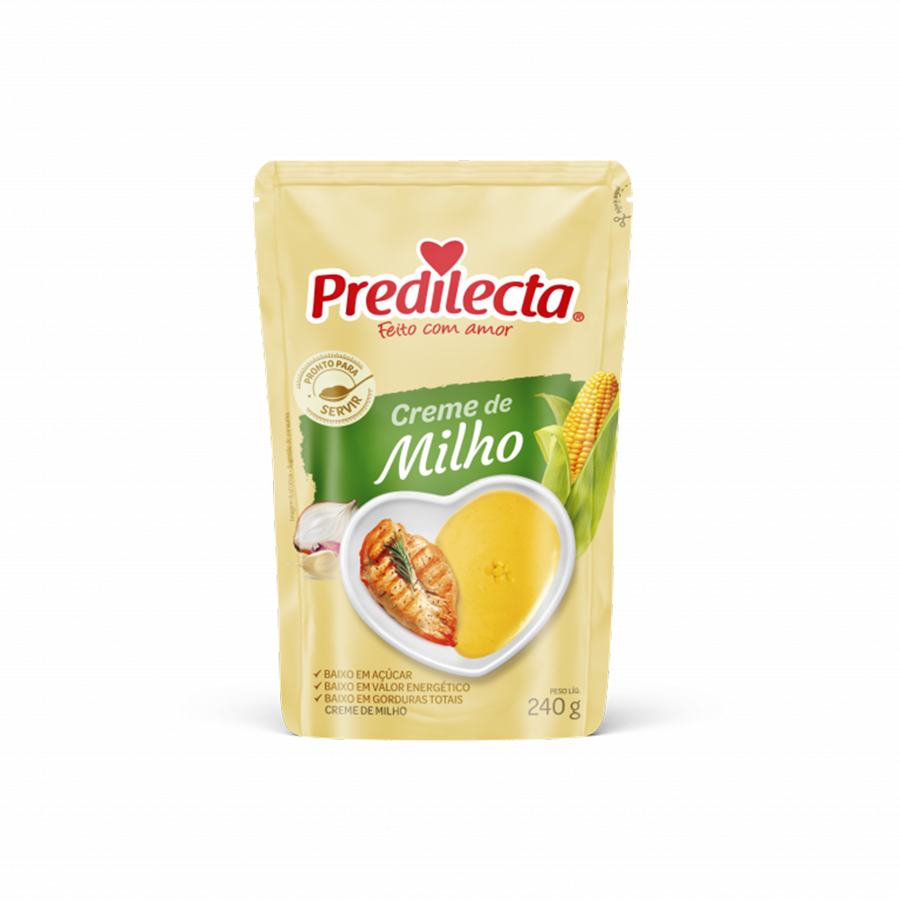 CREME DE MILHO PREDILECTA 240G STAND UP 