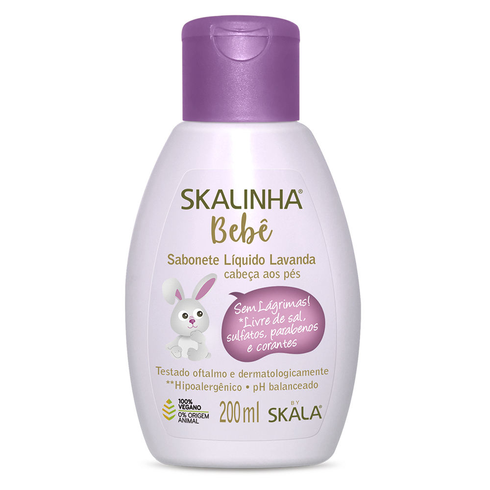 ST LIQ SKALINHA BEBE 200ML LAVANDA