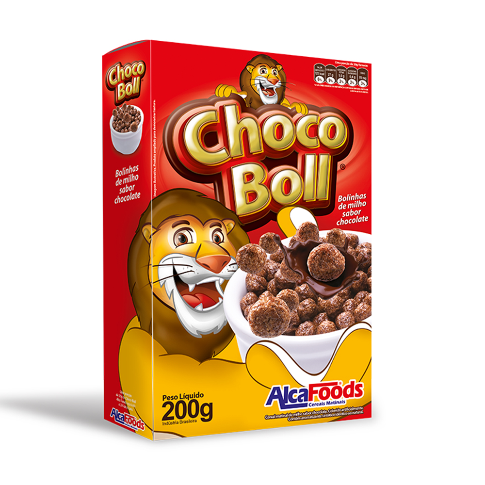 CEREAL ALCAFOODS 200G CHOCO BOLL