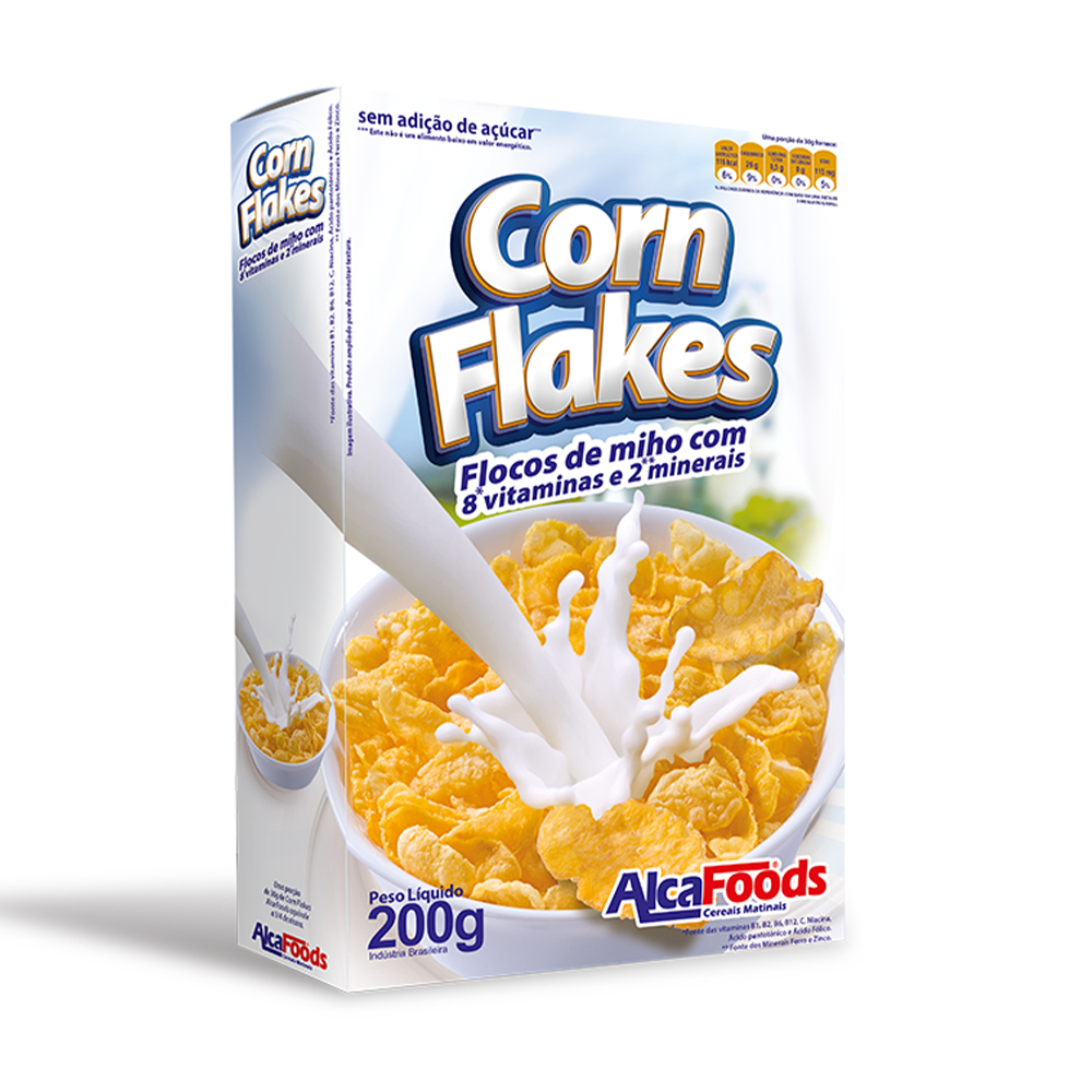 CEREAL ALCAFOODS 200G CORN FLAKES