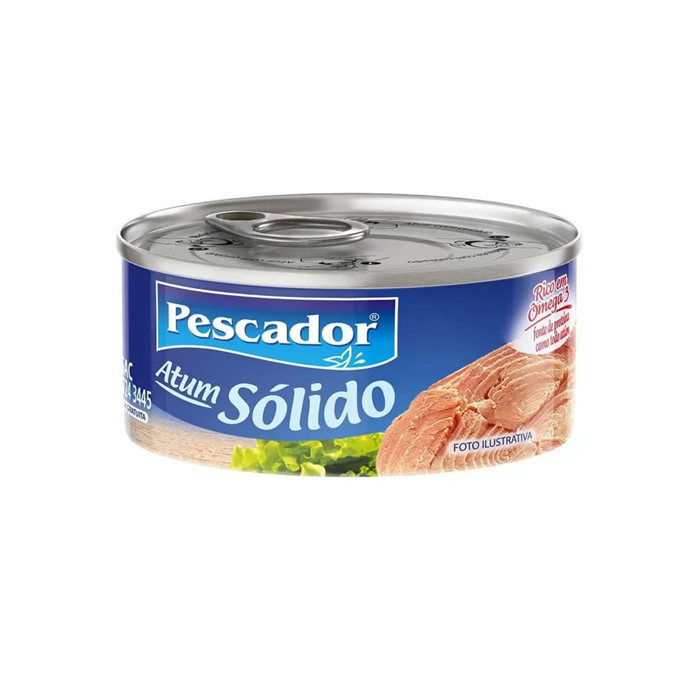 ATUM PESCADOR 140G SOLIDO OLEO