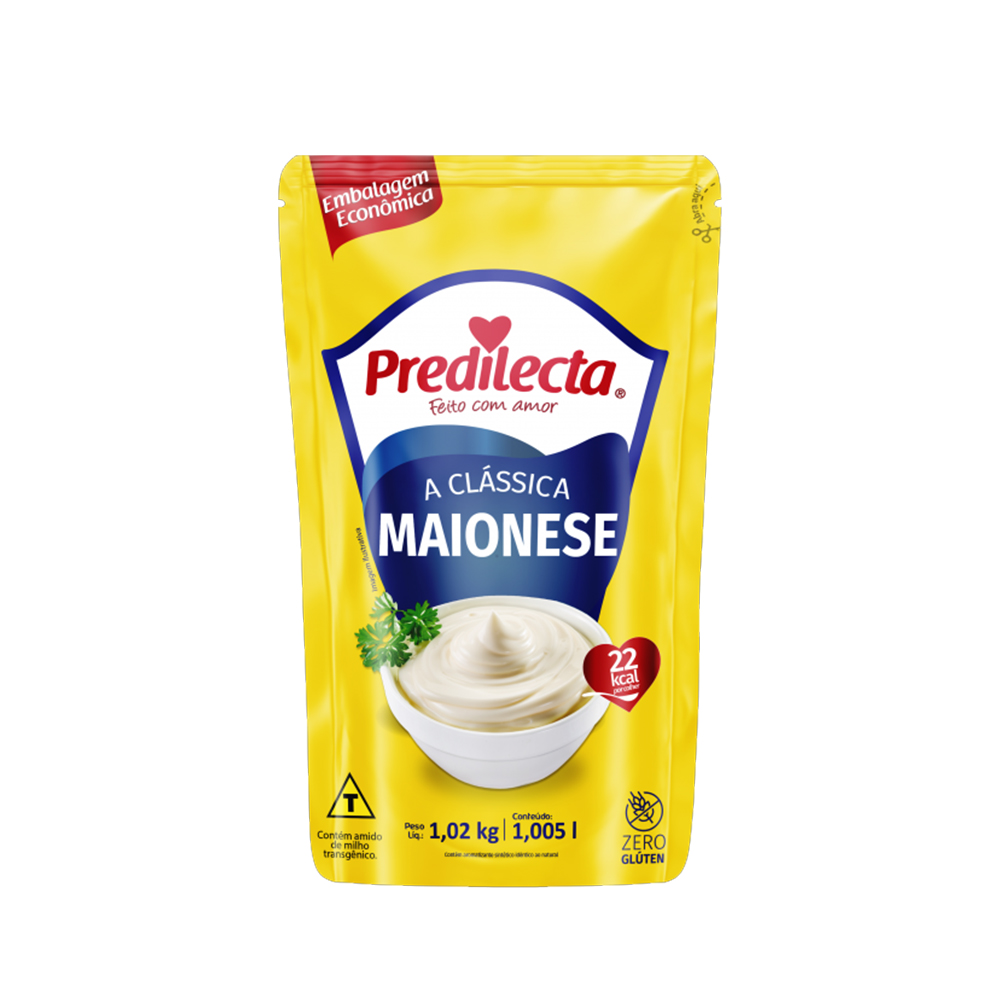 MAIONESE PREDILECTA 1,02KG  STAND UP