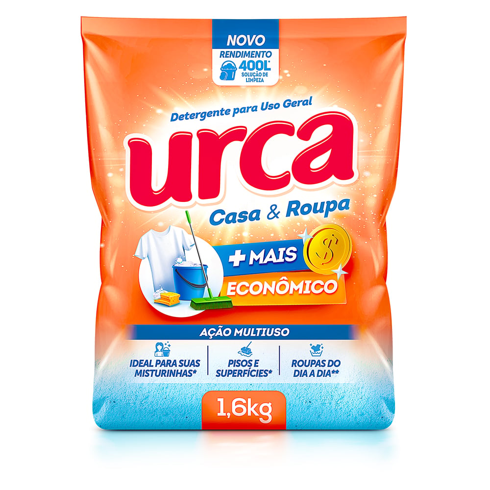 DET PO URCA 1,6KG CASA E ROUPA SC