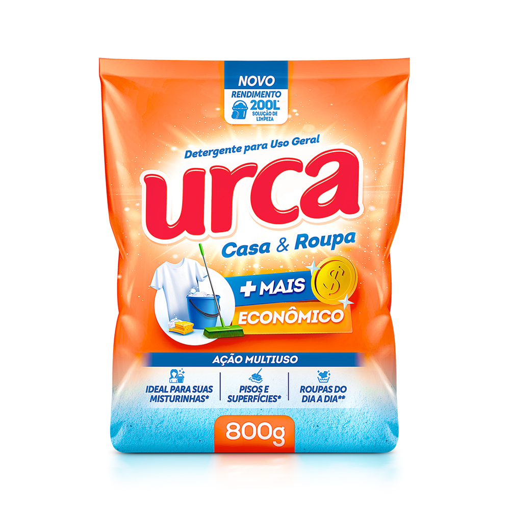 DET PO URCA 800G CASA E ROUPA SC