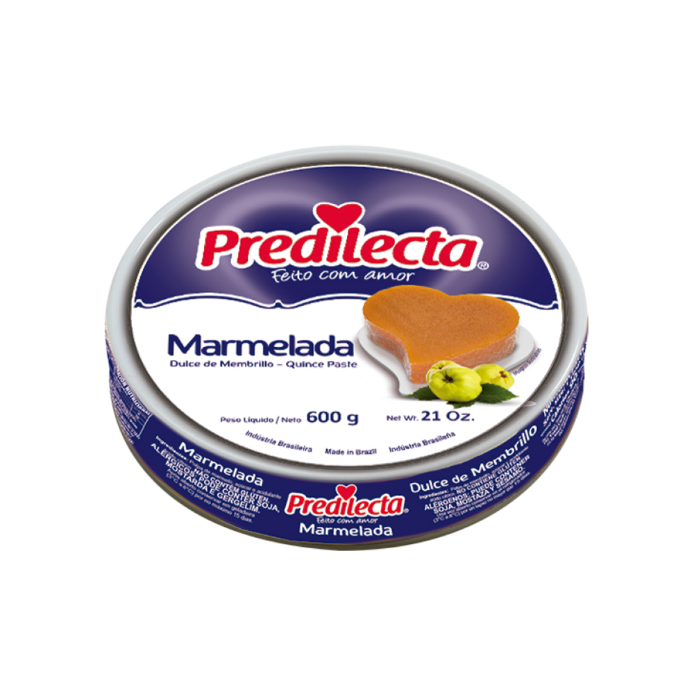 DOCE MARMELADA PREDILECTA 600G LT