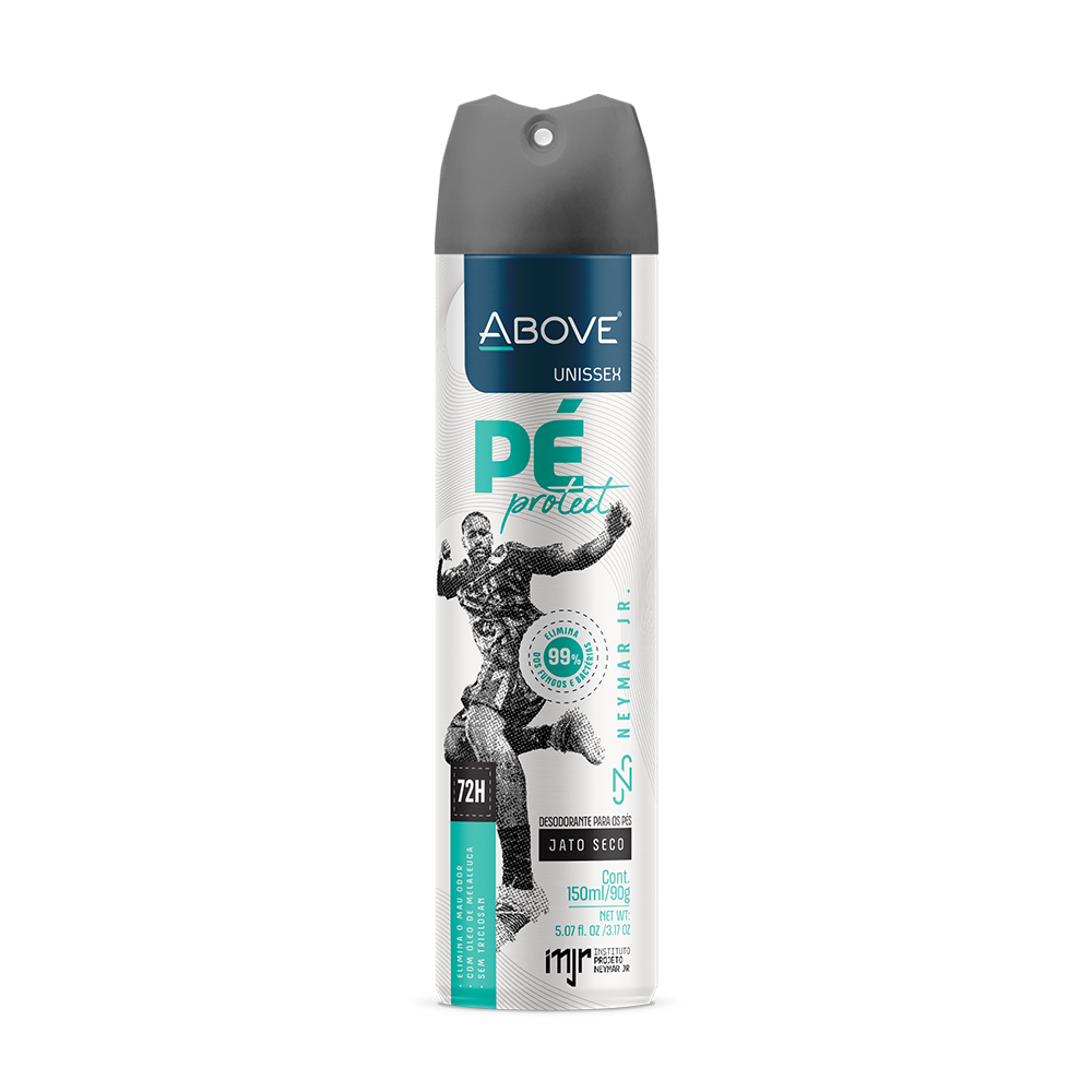 DES ABOVE 150ML P/PÉS  NEYMAR JR UNISSEX
