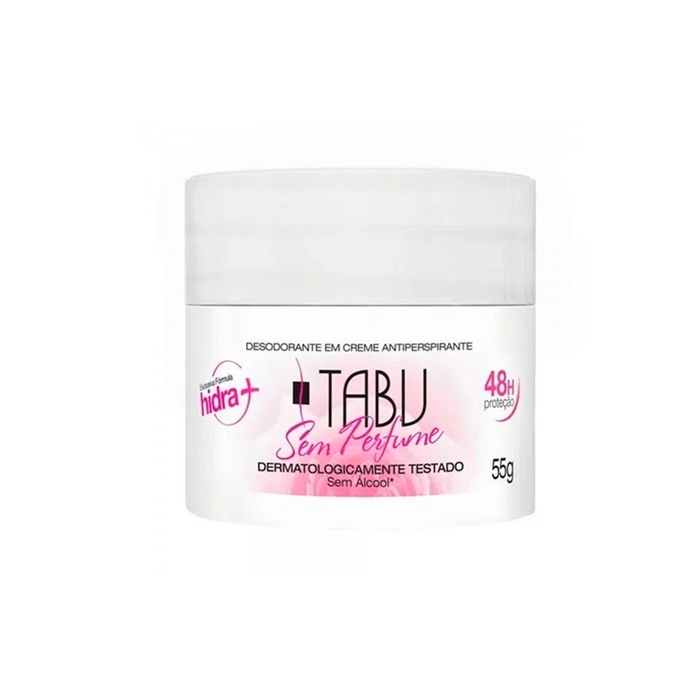 DES CREME ANTISSEP  TABU 55ML S/PERFUME