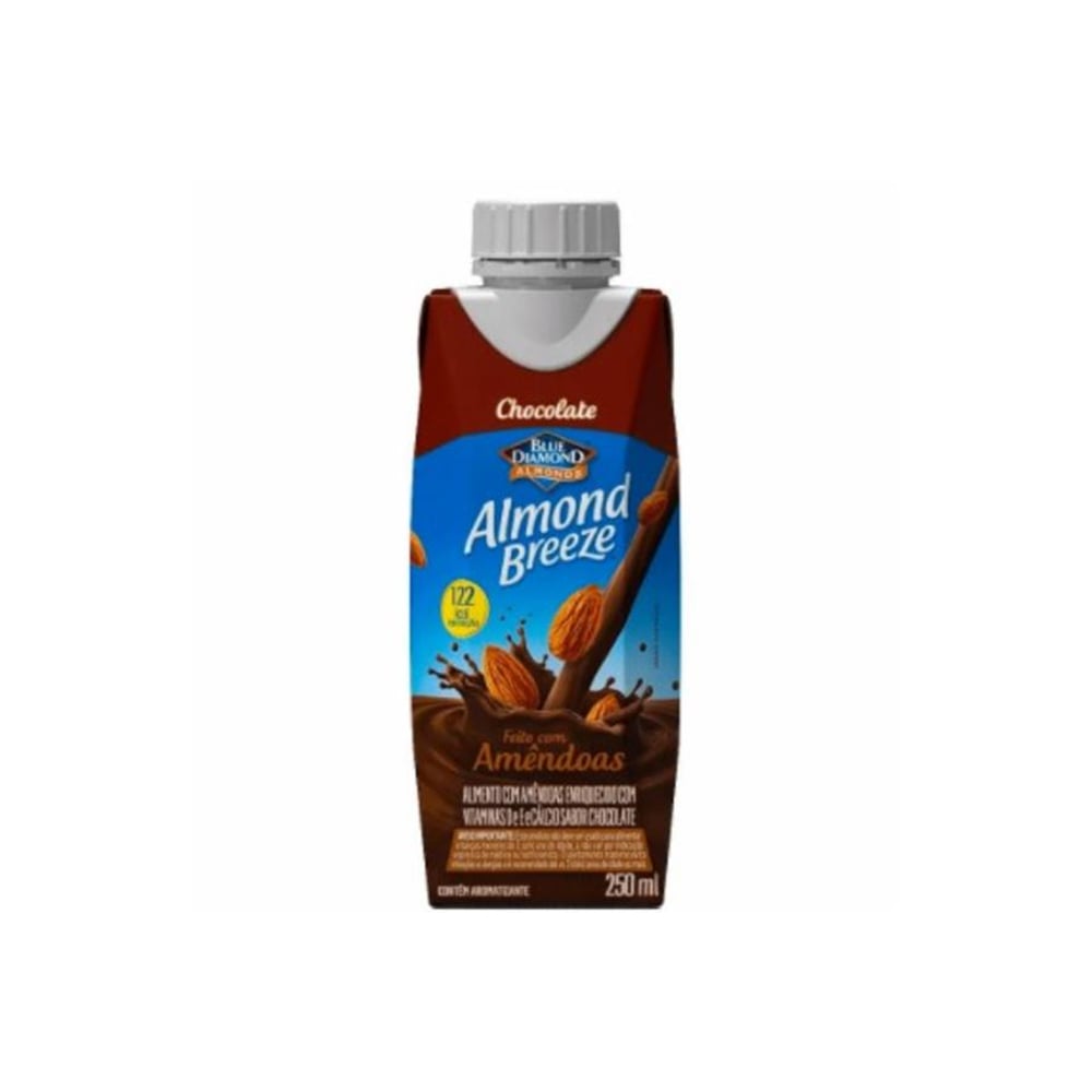 BEB AMEND ALM BREEZE  250ML CHOC ZERO ACUCA