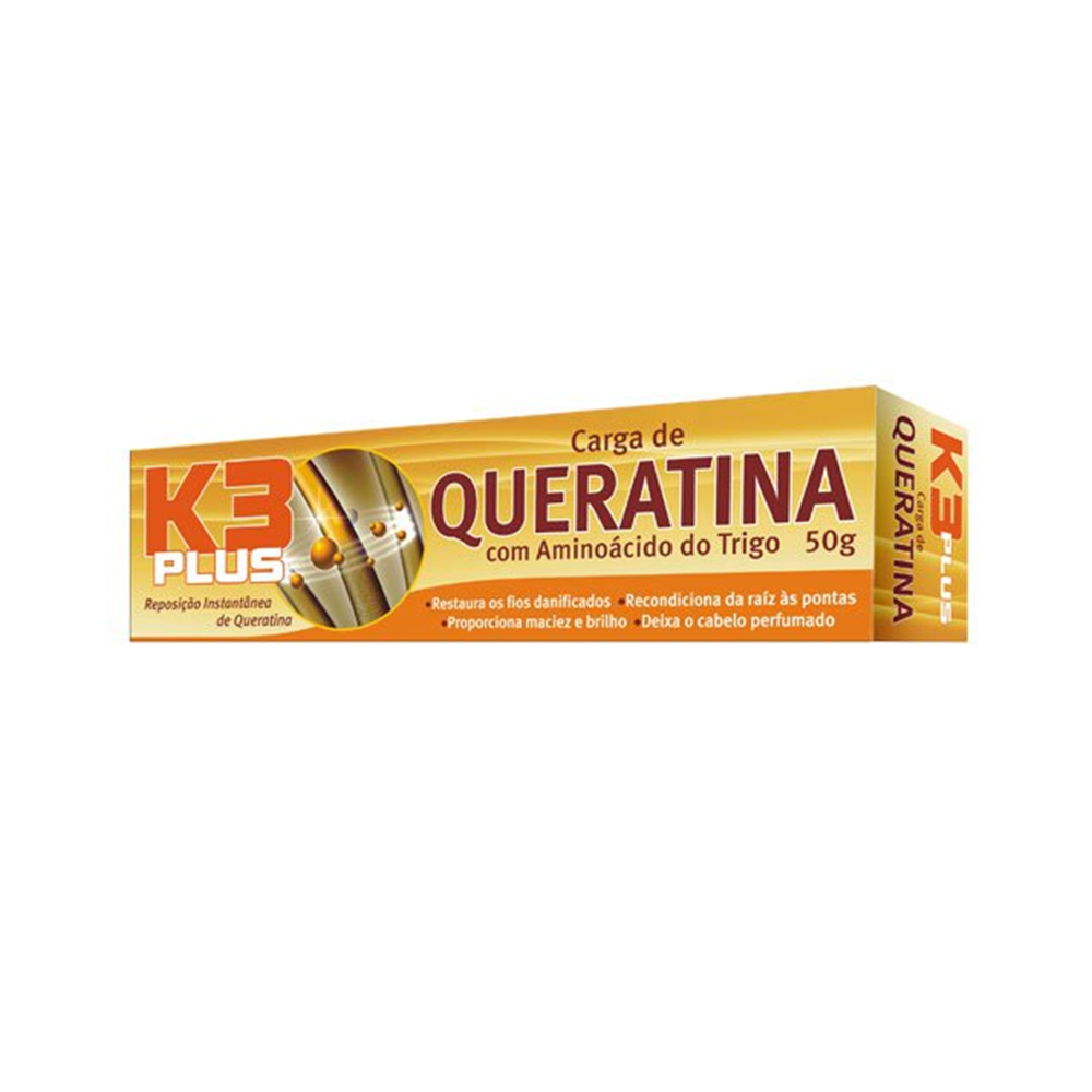 CARGA QUERATINA 50G K3 PLUS