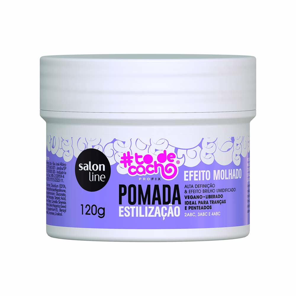 POMADA S LINE 120G #TDC EFEIT MOLHADO ESTILIZAÇAO