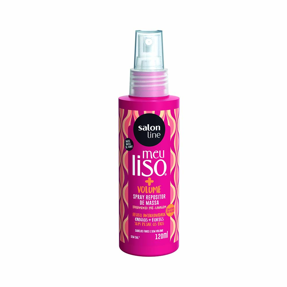 SPRAY S LINE 120ML MEU LISO + VOLUME