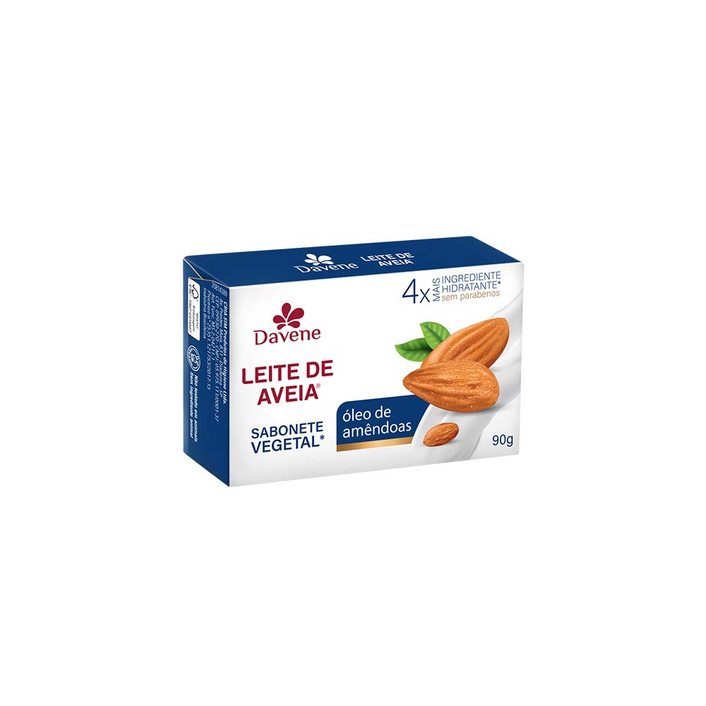 ST LEITE DE AVEIA DAVENE 90G AMENDOAS