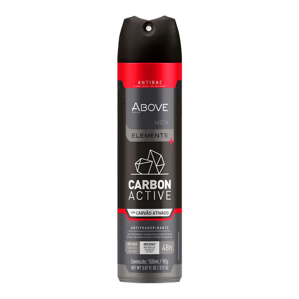 DES ABOVE 150ML ANTI ANTIBAC CARVÃO ATIV