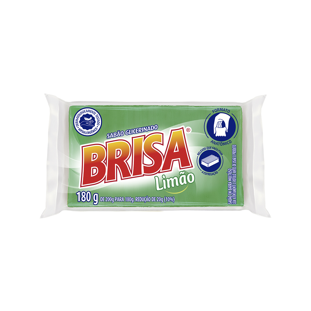 SABAO BARRA BRISA 180G VERDE LIMAO UNITARIO