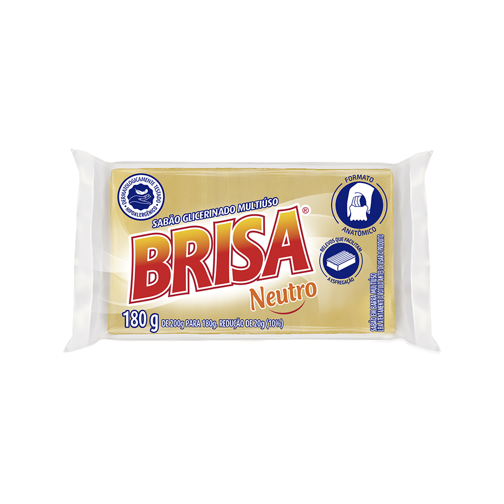 SABAO BARRA BRISA 180G AMARELO NEUTRO UNITARIO