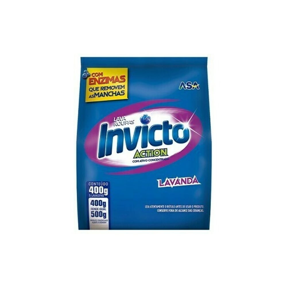 DET PO INVICTO 400G ACTION LAVANDA SC