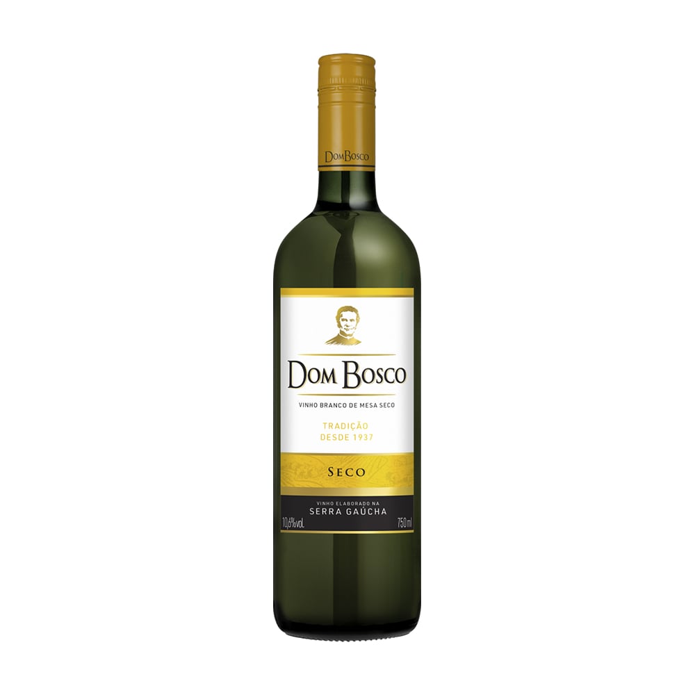 BEB VINHO DOM BOSCO 750ML BRANCO SECO