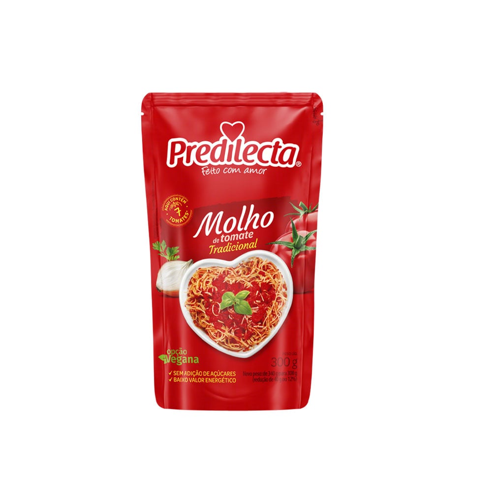 MOLHO PREDILECTA 300G REFO TRAD STAND UP