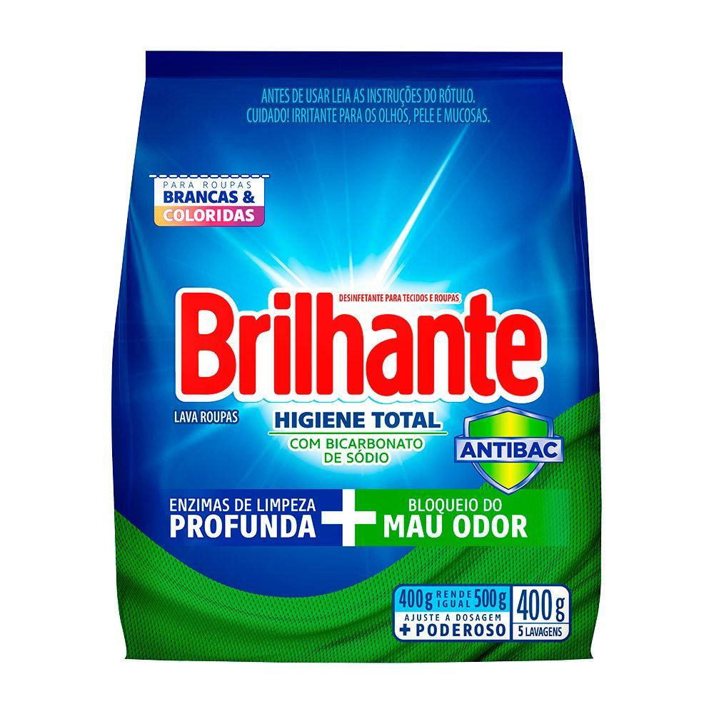 DET PO SANIT BRILHANTE 400G HIG TOTAL