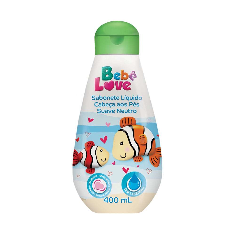 ST LIQ BEBE LOVE CABEÇA AOS PES 400ML