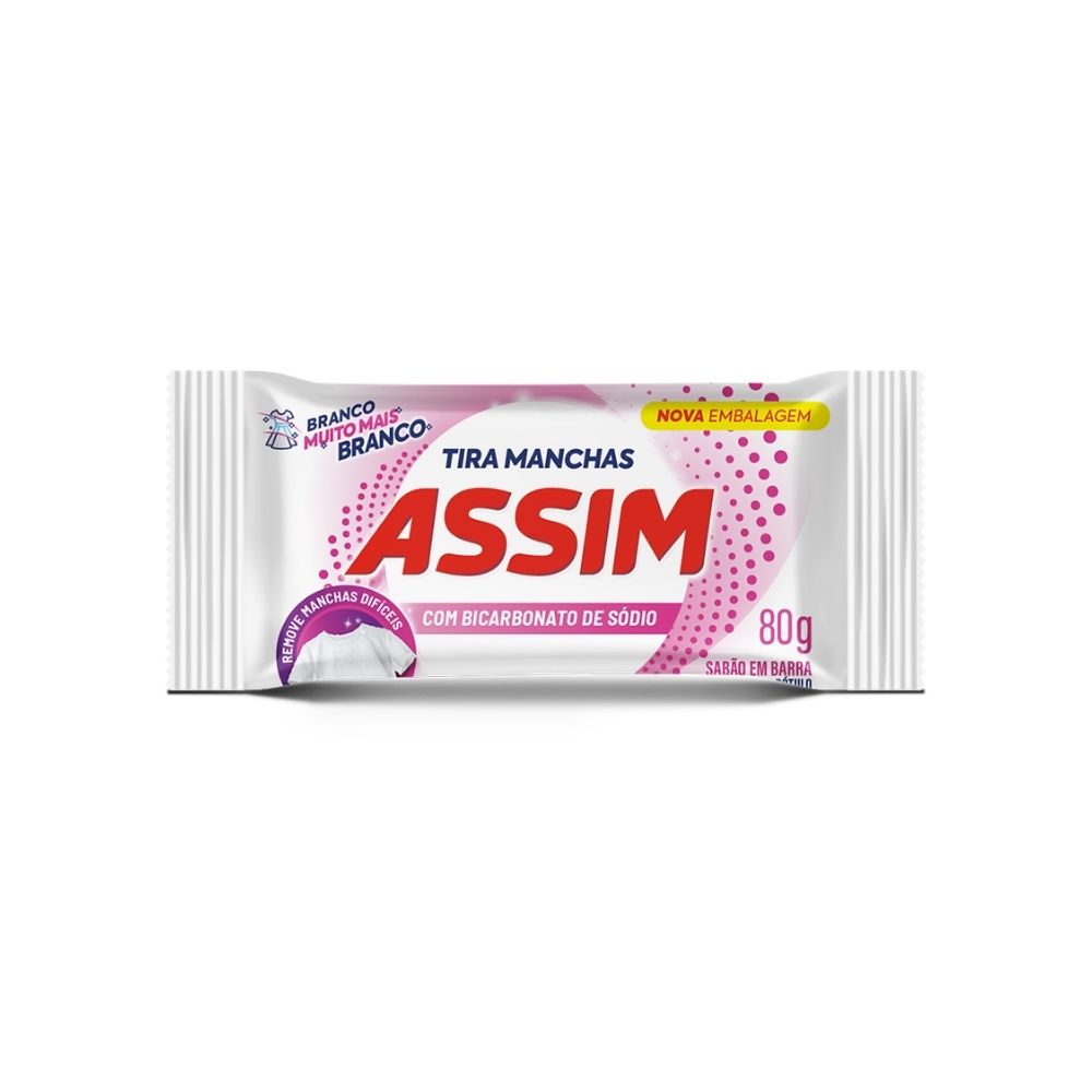 SABAO BARRA ASSIM 80G TIRA MANCHAS UNITARIA BRANCA