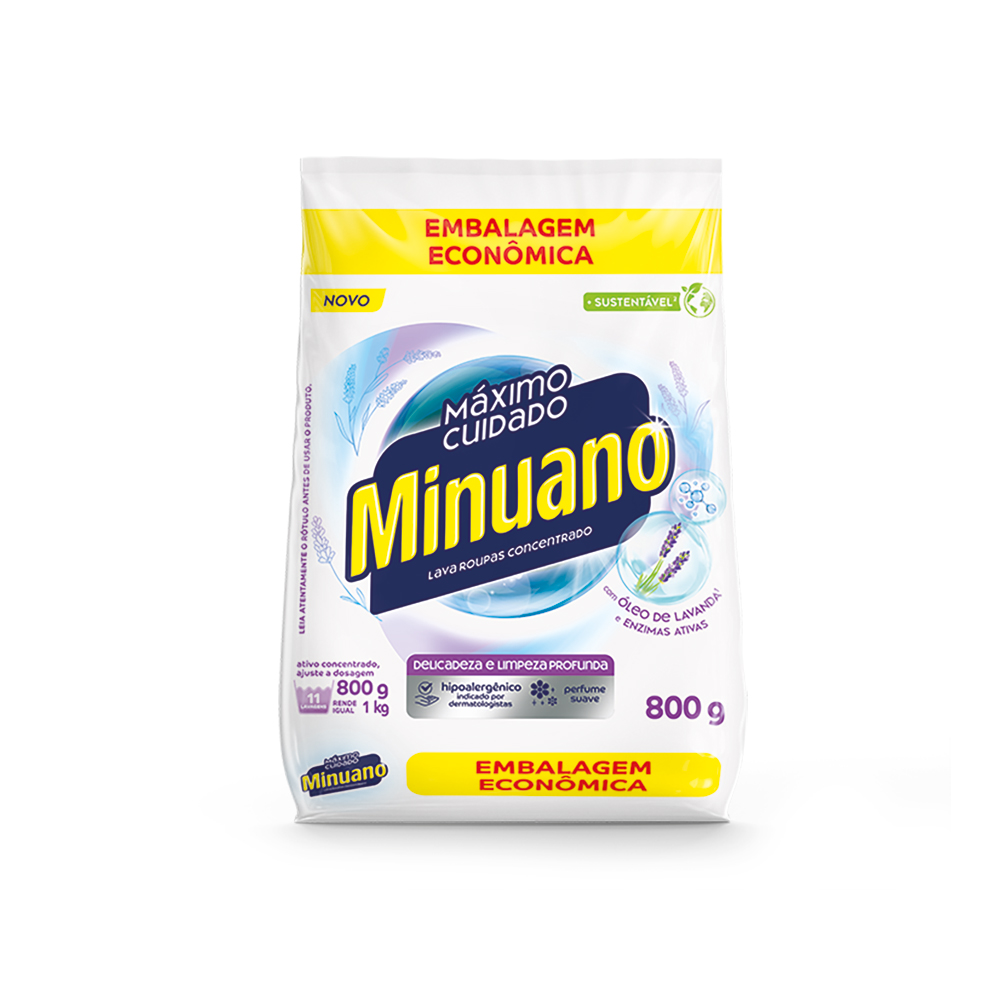 DET PO MINUANO 800G BRANCO EMB ECONOMICA