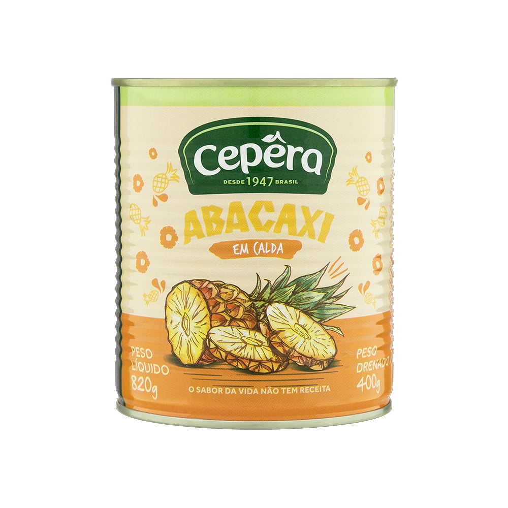 DOCE ABACAXI CALDA CEPÊRA 400G LT