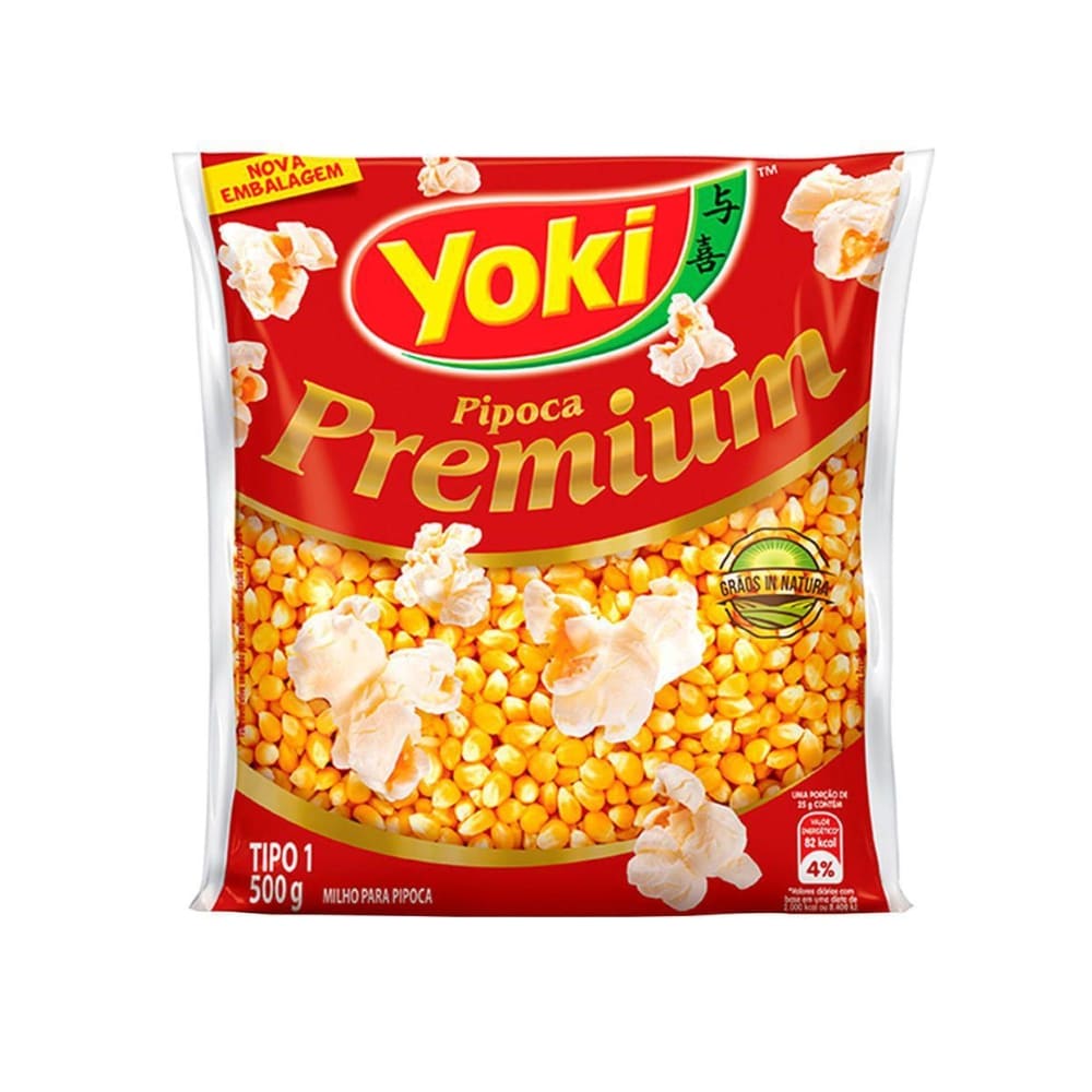 MILHO PIPOCA PREMIUM YOKI 500G