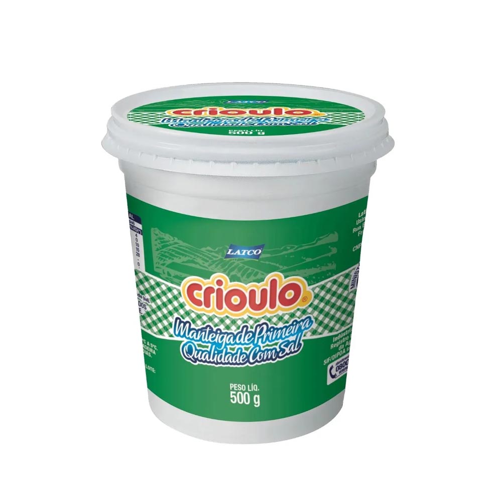 MANTEIGA COMUM 500G C/SAL 