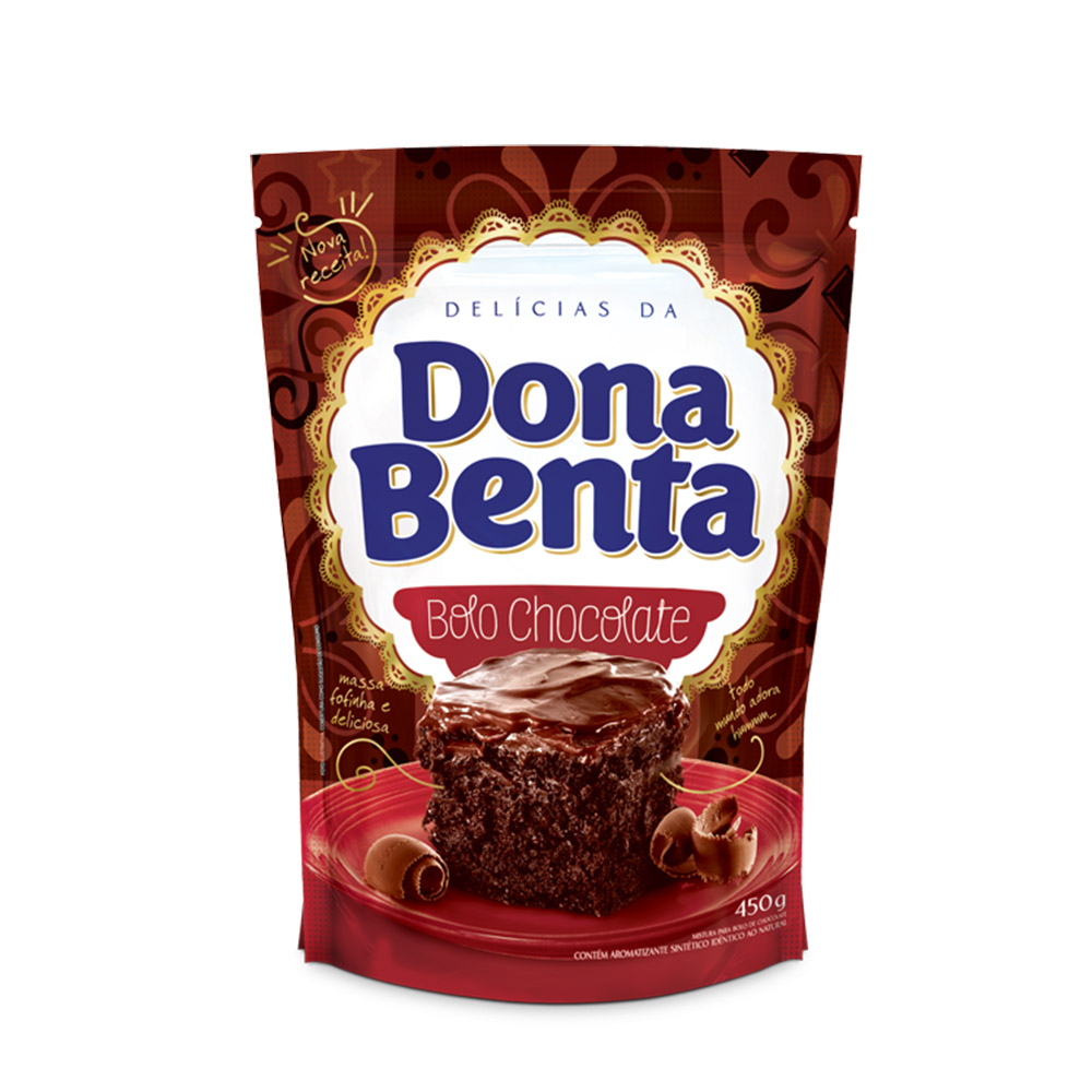 MIST BOLO D BENTA 450G CHOCOLATE