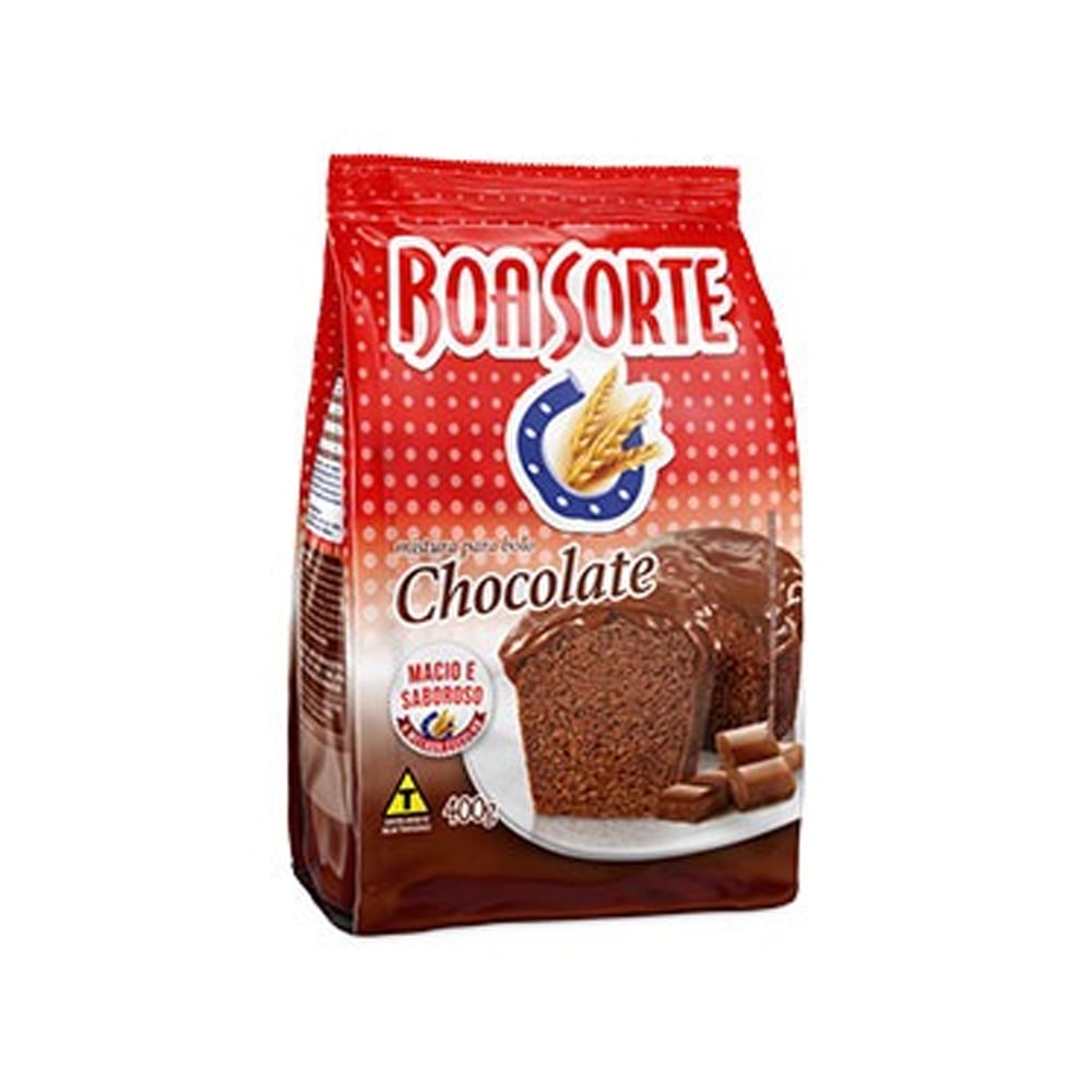 MIST BOLO BOA SORTE 400G CHOCOLATE