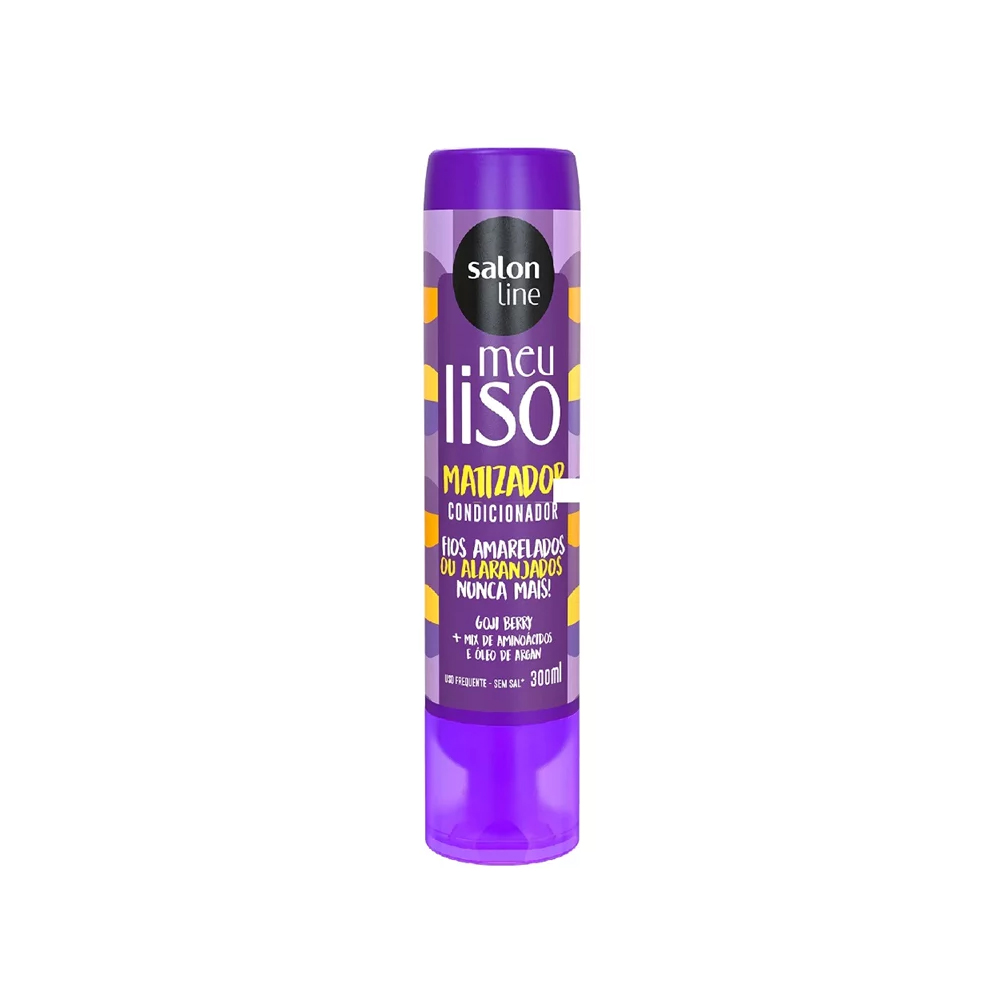 COND S LINE 300ML MEU LISO MATIZAD PRETO