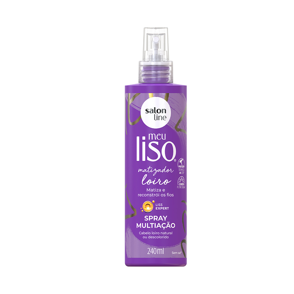 SPRAY S LINE 240ML MEU LISO MATIZA LOIRO