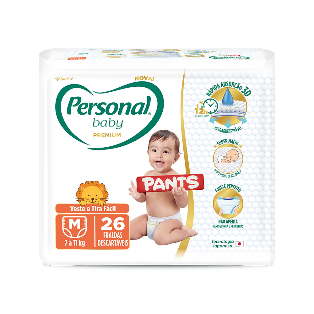 FR DES PERSONAL BABY PREMIUM PANTS M 26U